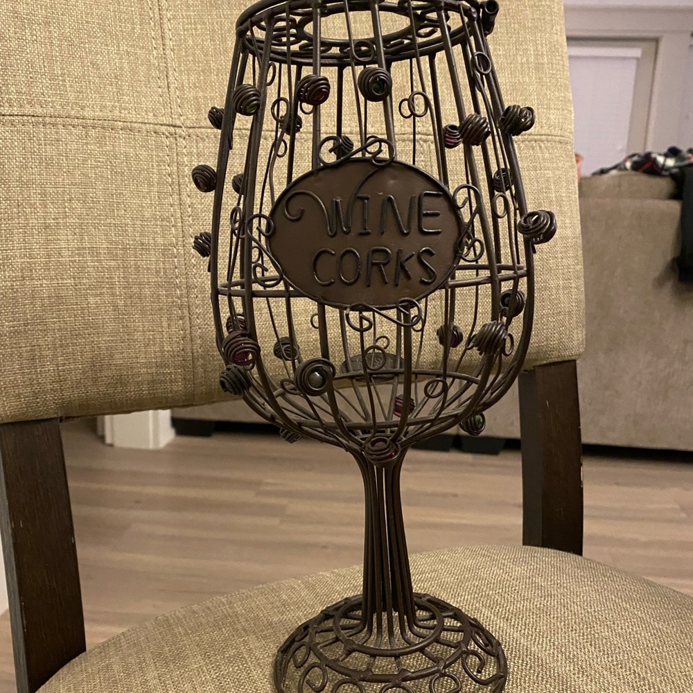 Metal cork  holder